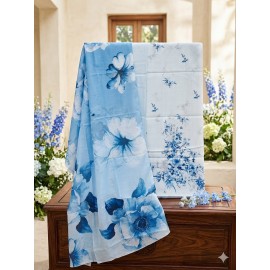 3 Piece Tropical Fancy Lawn Suite -